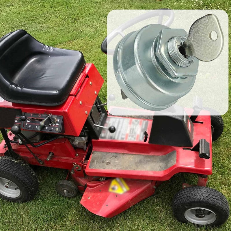 gradora Riding Lawn Mower Ignition Switch 3 Position 5 Terminals Replacement for MT-D Craftsman JD to-ro Crafts-Man Riding Lawn Mowers 925-0267 725-0267 STD365402 - Image 5